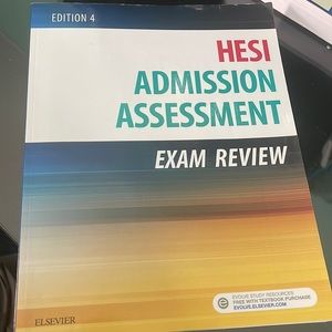 Hesi admissions book. 4th edition. Never used.